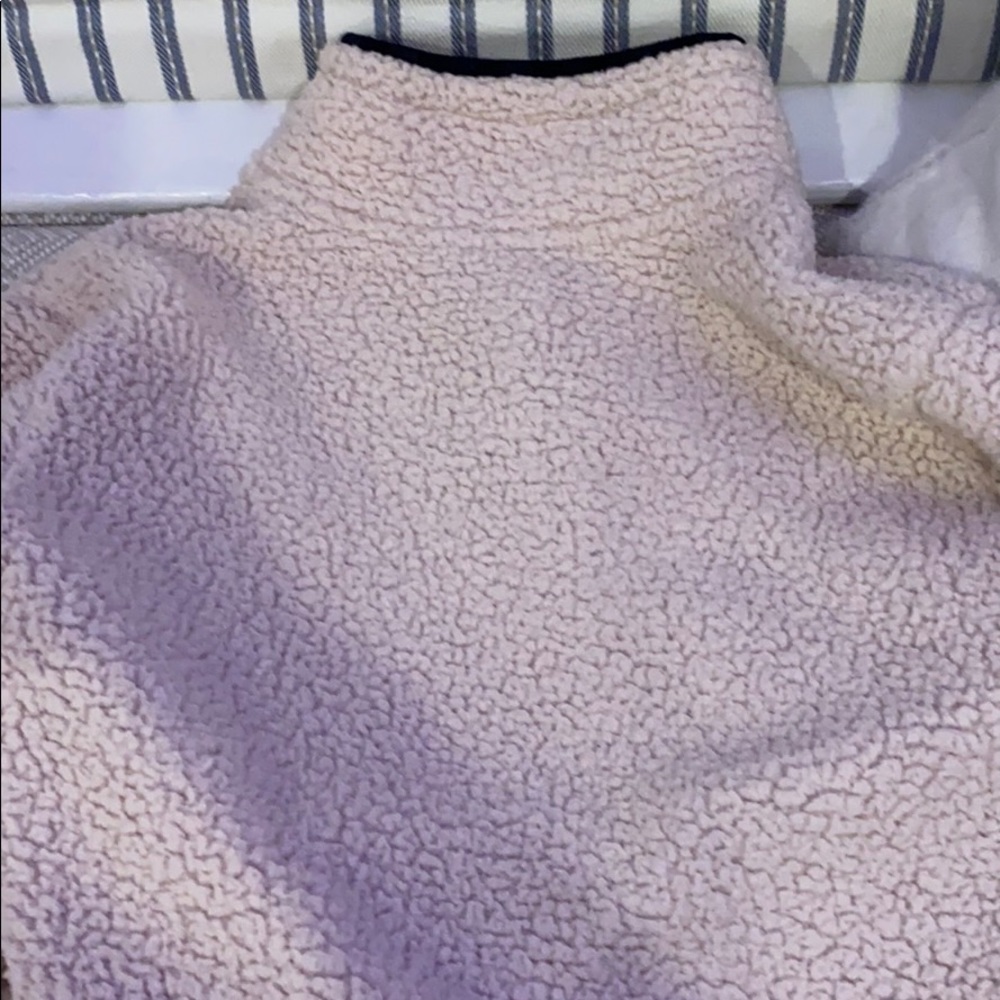 VS PINK Sherpa Quarter Zip - Picture 3 of 3